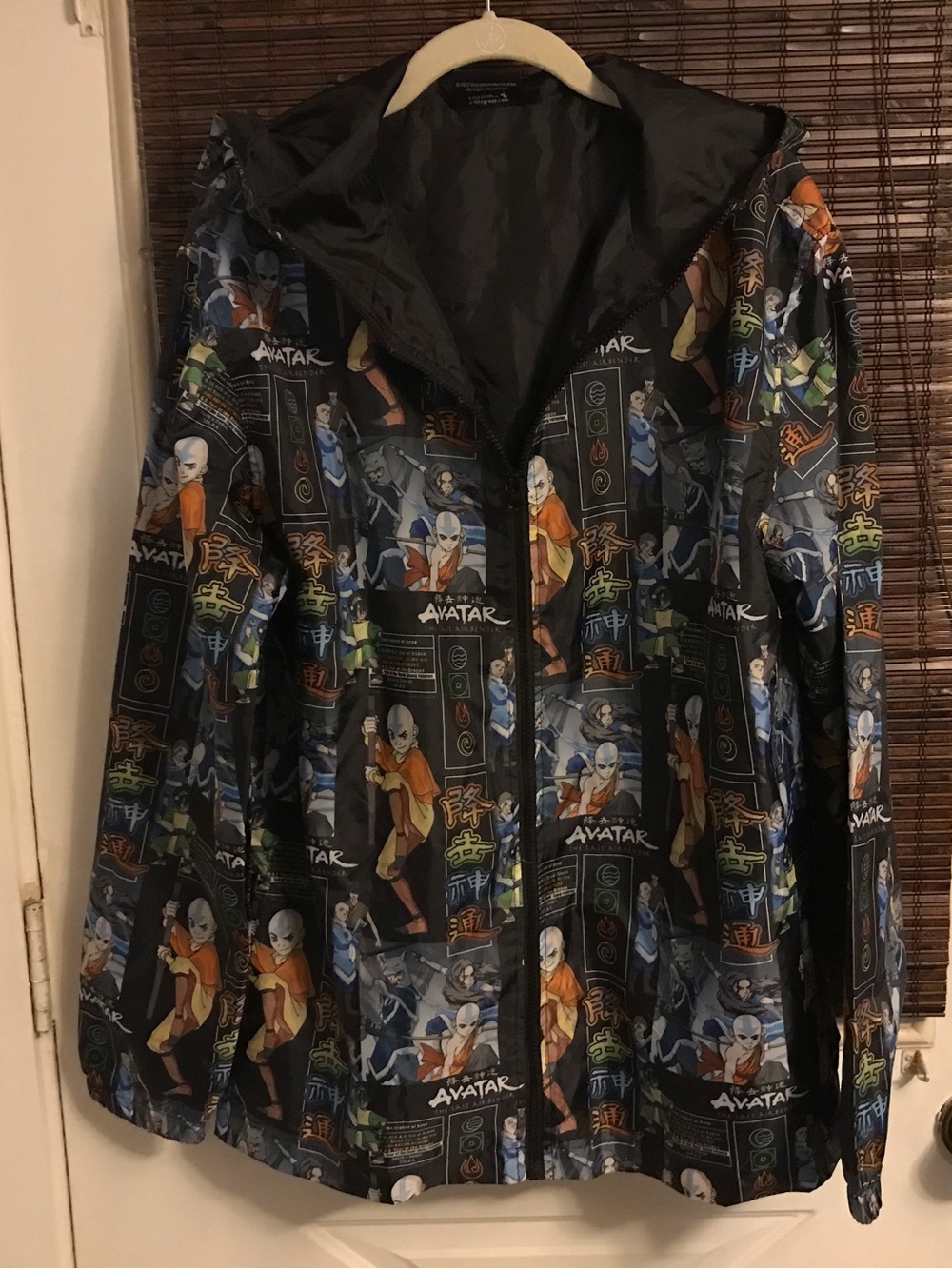 Avatar All Around Print Windbreaker Graphic Hooded Jacket